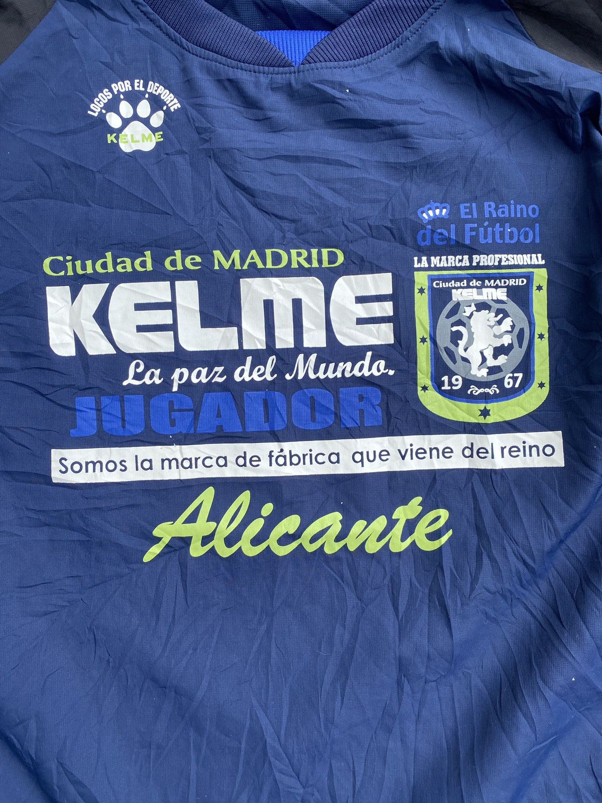 Vintage Cludad de Madrid Kelme Pullover Windbreaker Size US L / EU 52-54 / 3 - 2 Thumbnail