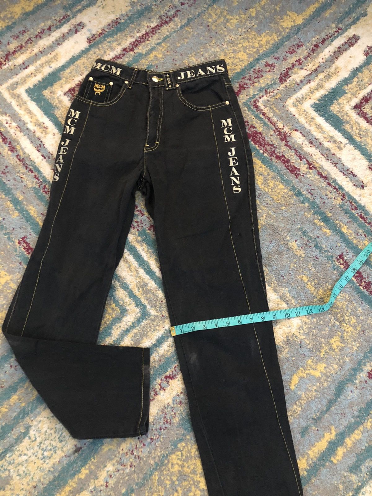 MCM × Vintage Vintage MCM Jeans Made Italy Size US 28 / EU 44 - 11 Thumbnail