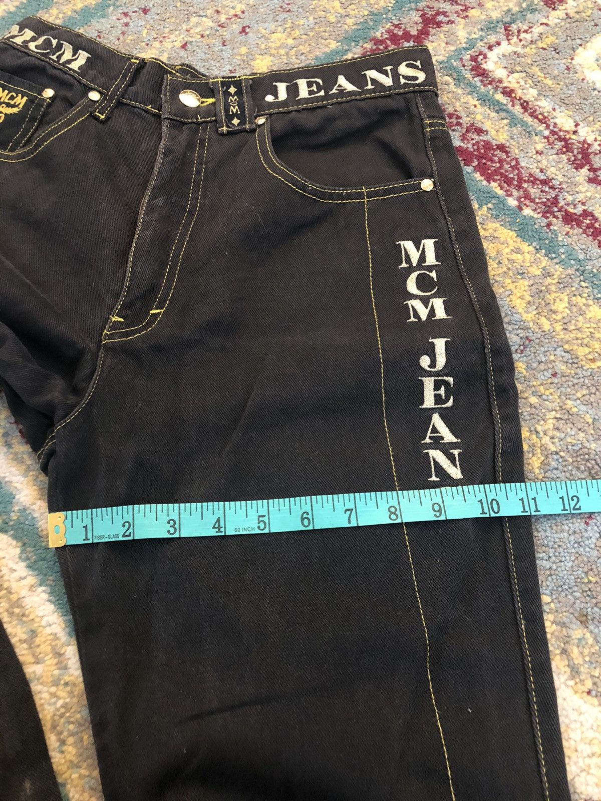 MCM × Vintage Vintage MCM Jeans Made Italy Size US 28 / EU 44 - 10 Thumbnail