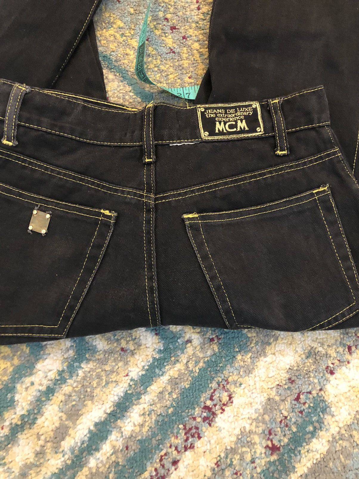MCM × Vintage Vintage MCM Jeans Made Italy Size US 28 / EU 44 - 4 Thumbnail