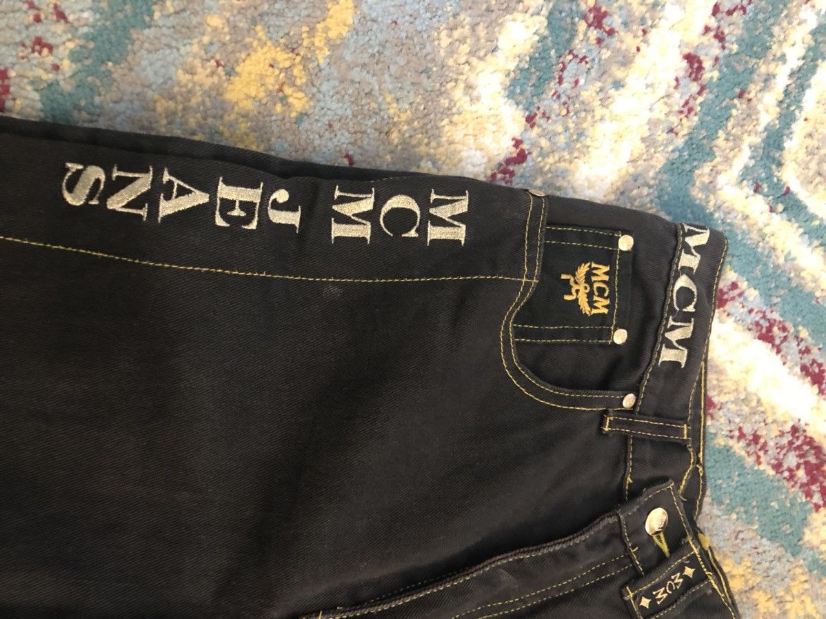 MCM × Vintage Vintage MCM Jeans Made Italy Size US 28 / EU 44 - 3 Thumbnail