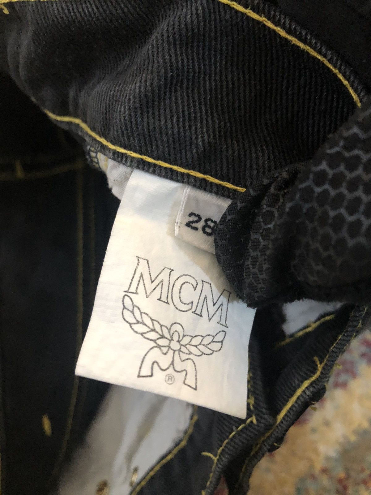 MCM × Vintage Vintage MCM Jeans Made Italy Size US 28 / EU 44 - 12 Thumbnail