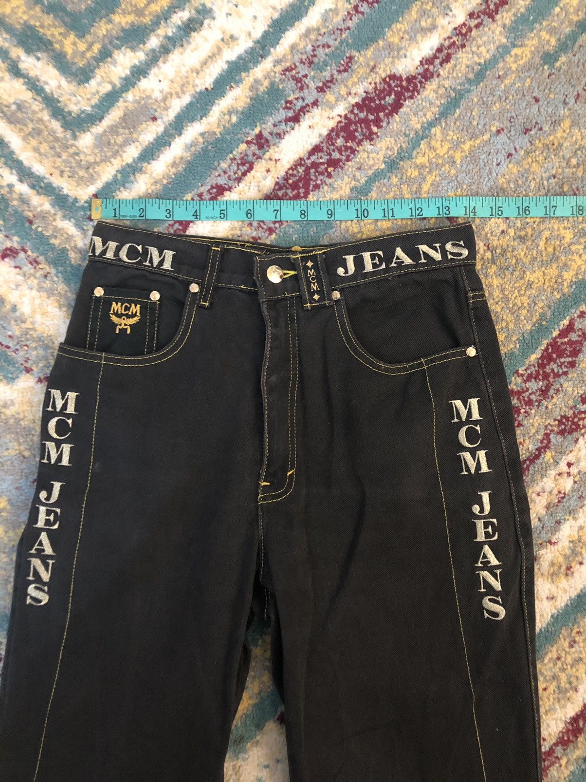 MCM × Vintage Vintage MCM Jeans Made Italy Size US 28 / EU 44 - 6 Thumbnail