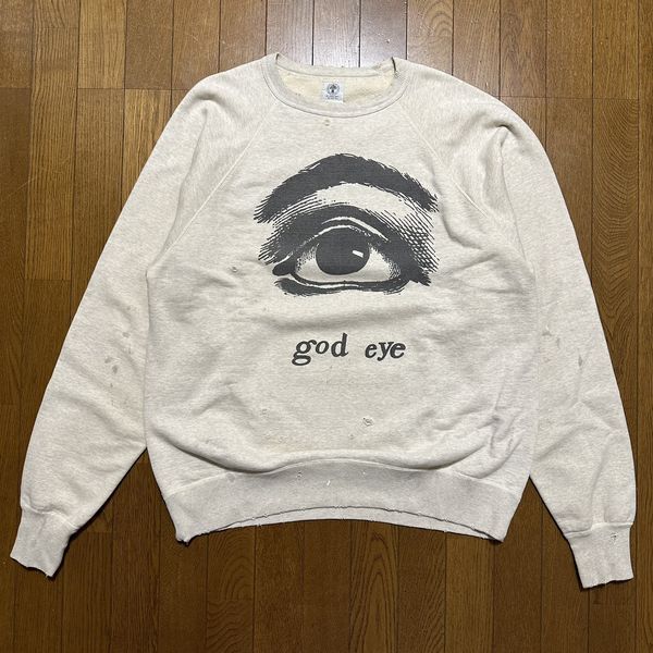 Japanese Brand Saint Michael god eye sweatshirt | Grailed