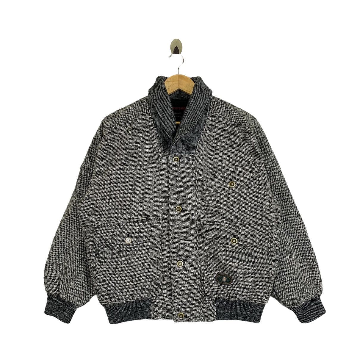 Vintage McGREGOR Casualwear Wool Bomber Jacket Medium Size