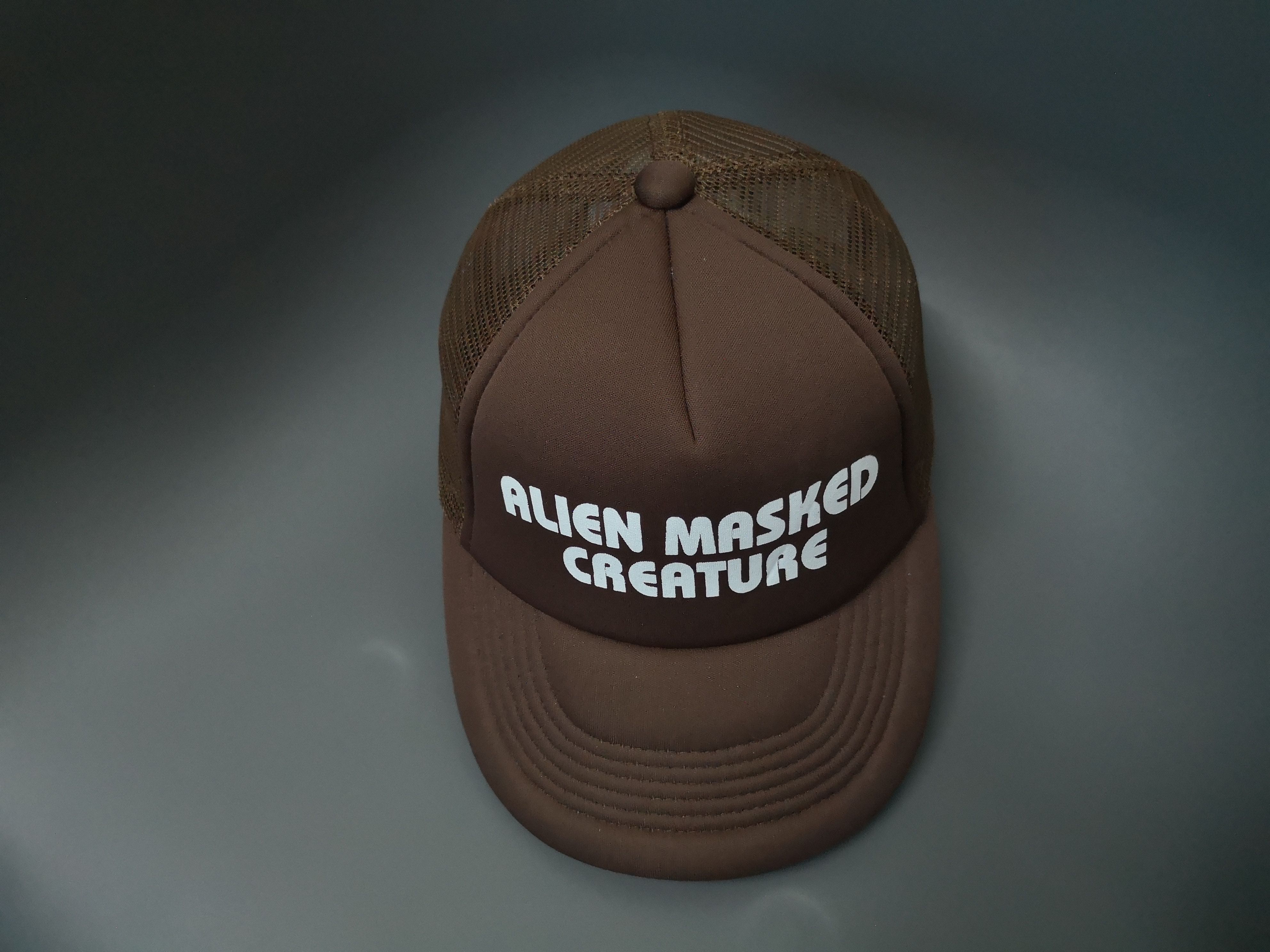Japanese Brand RARE ALIEN MASKED CREATURE TRUCKER SNAPBACK Size ONE SIZE - 4 Thumbnail