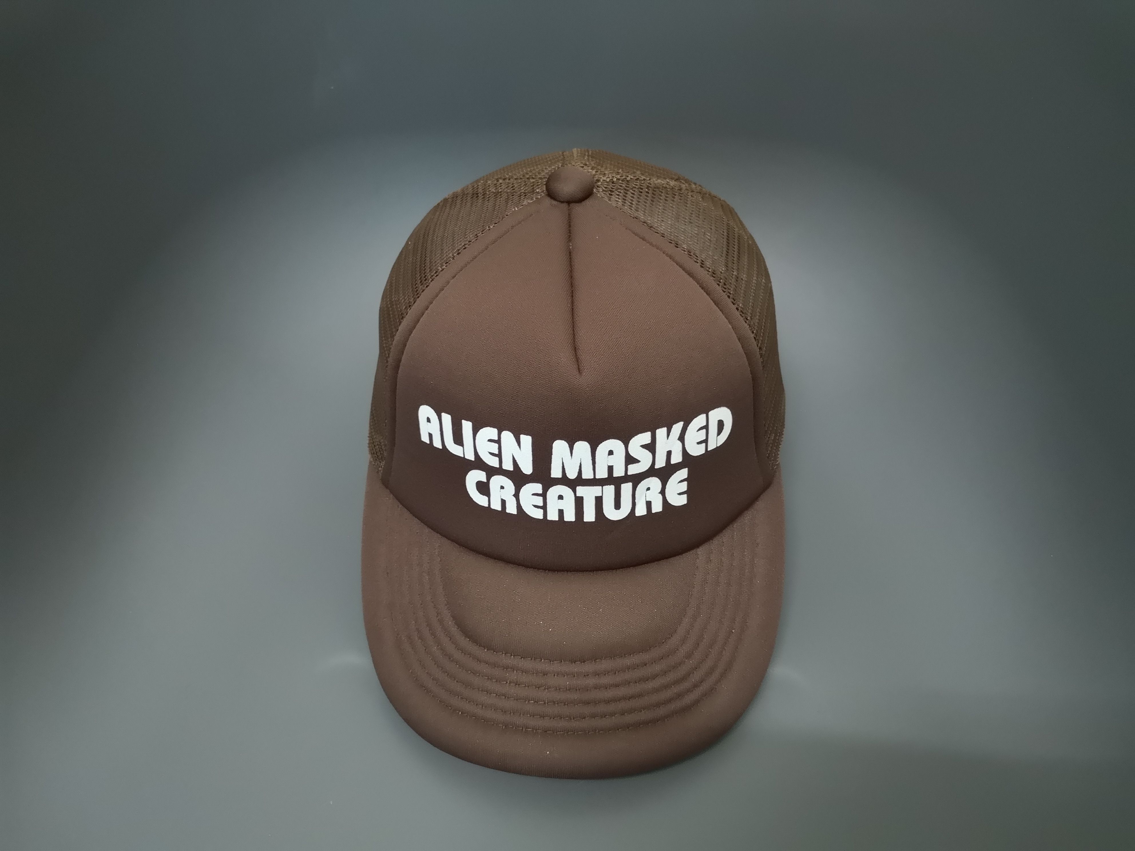 Japanese Brand RARE ALIEN MASKED CREATURE TRUCKER SNAPBACK Size ONE SIZE - 11 Thumbnail