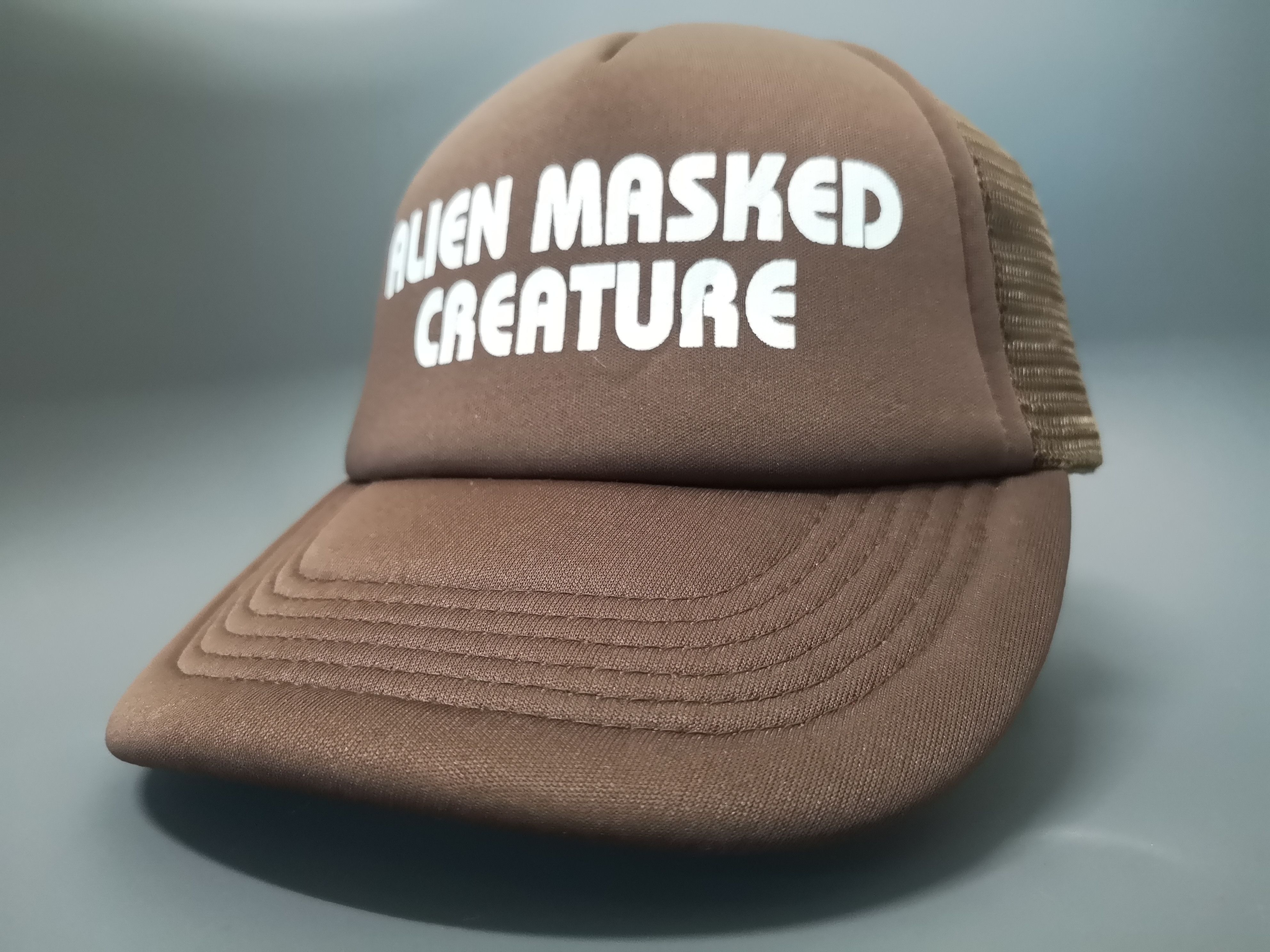 Japanese Brand RARE ALIEN MASKED CREATURE TRUCKER SNAPBACK Size ONE SIZE - 9 Thumbnail