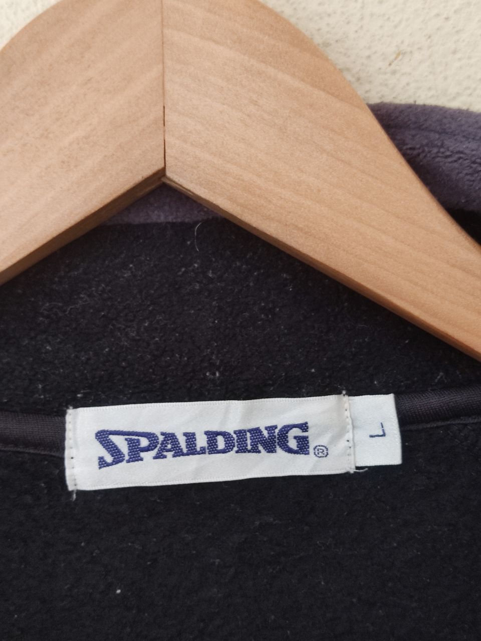 Japanese Brand × Spalding SIDE TAPE SPALDING ZIPPER JACKET FLEECE Size US L / EU 52-54 / 3 - 5 Thumbnail
