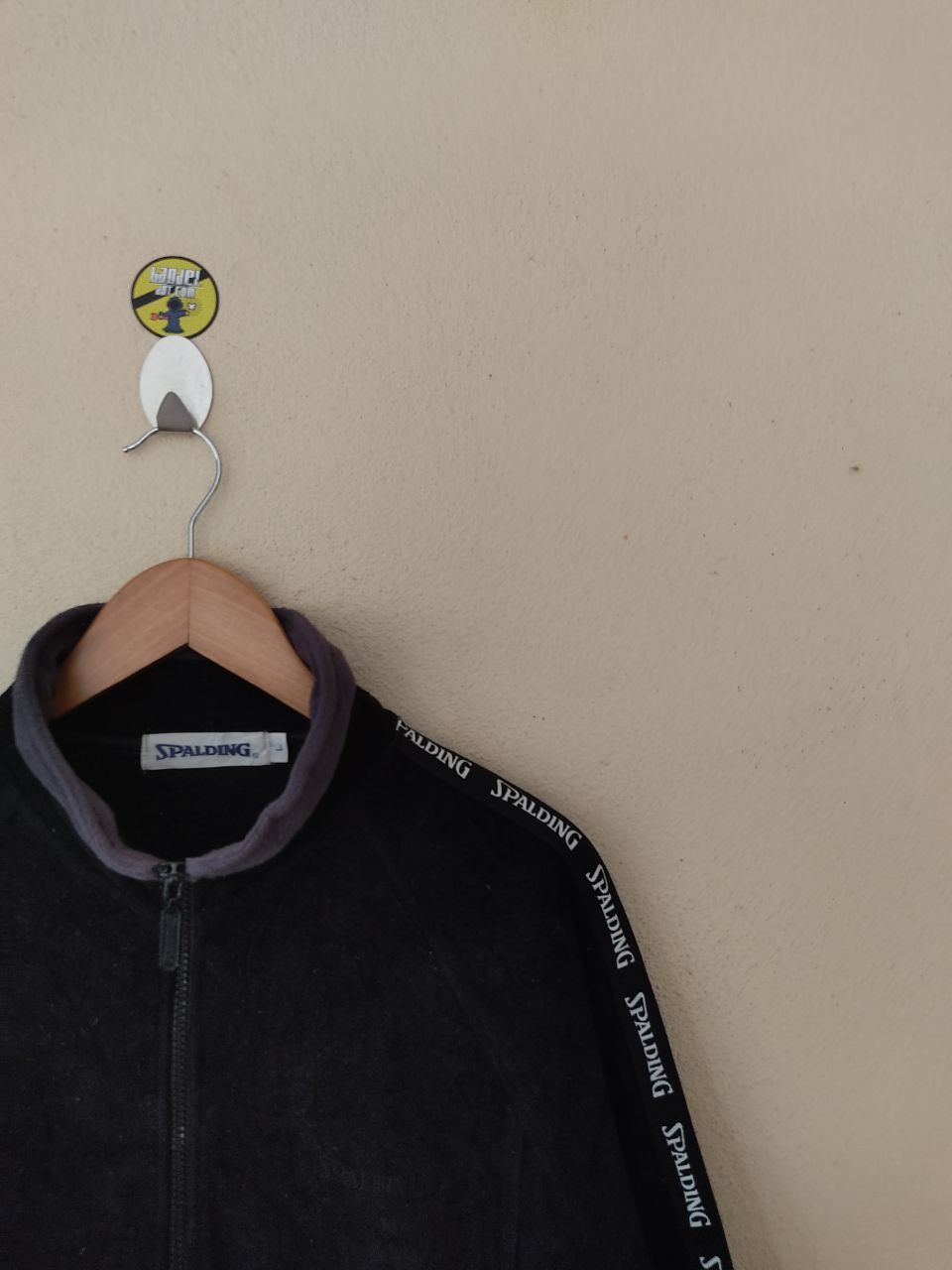 Japanese Brand × Spalding SIDE TAPE SPALDING ZIPPER JACKET FLEECE Size US L / EU 52-54 / 3 - 2 Thumbnail