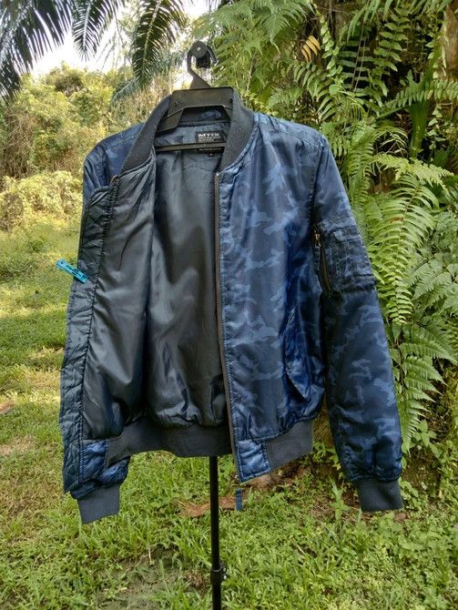 Japanese Brand MTEX MILITARYSTYLE LIGHTLAYERS BOMBER JACKET Size US L / EU 52-54 / 3 - 10 Thumbnail