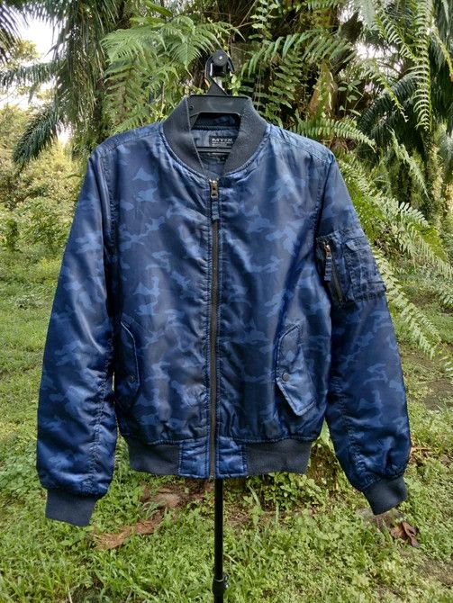 Japanese Brand MTEX MILITARYSTYLE LIGHTLAYERS BOMBER JACKET Size US L / EU 52-54 / 3 - 11 Thumbnail