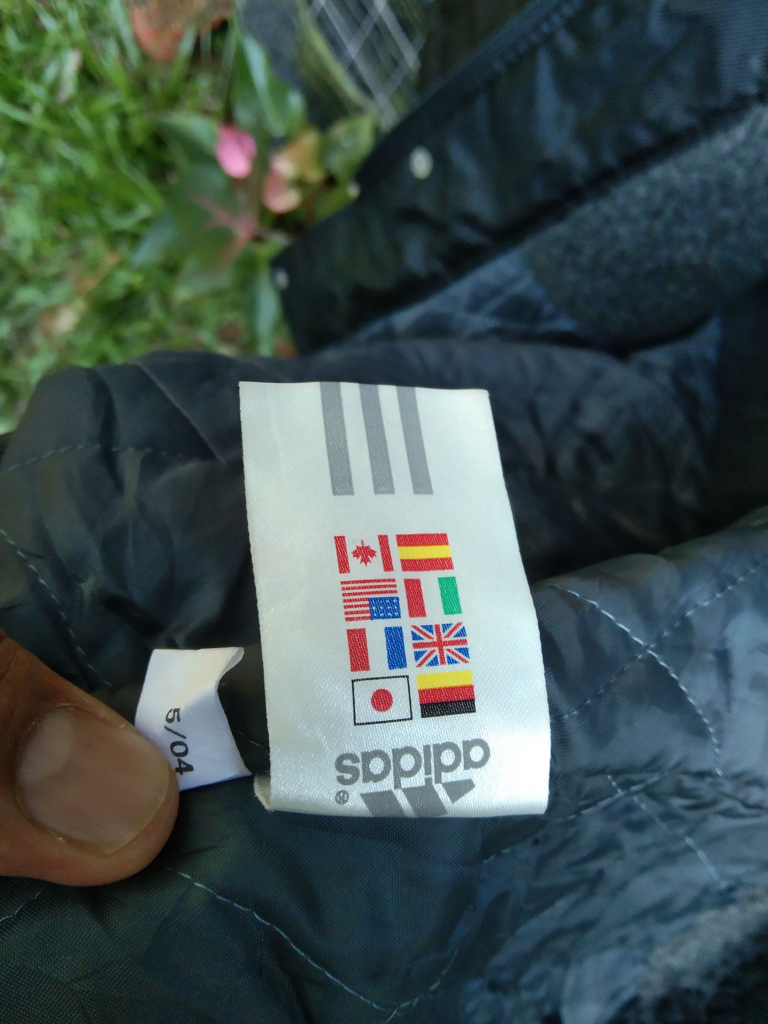 Adidas × Sports Specialties ADIDAS HOODIE SHERPA PARKA LONG JACKET ( VINTAGE ) Size US L / EU 52-54 / 3 - 11 Thumbnail
