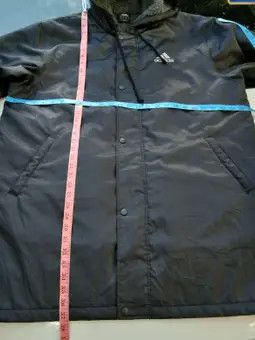 Adidas × Sports Specialties ADIDAS HOODIE SHERPA PARKA LONG JACKET ( VINTAGE ) Size US L / EU 52-54 / 3 - 18 Thumbnail