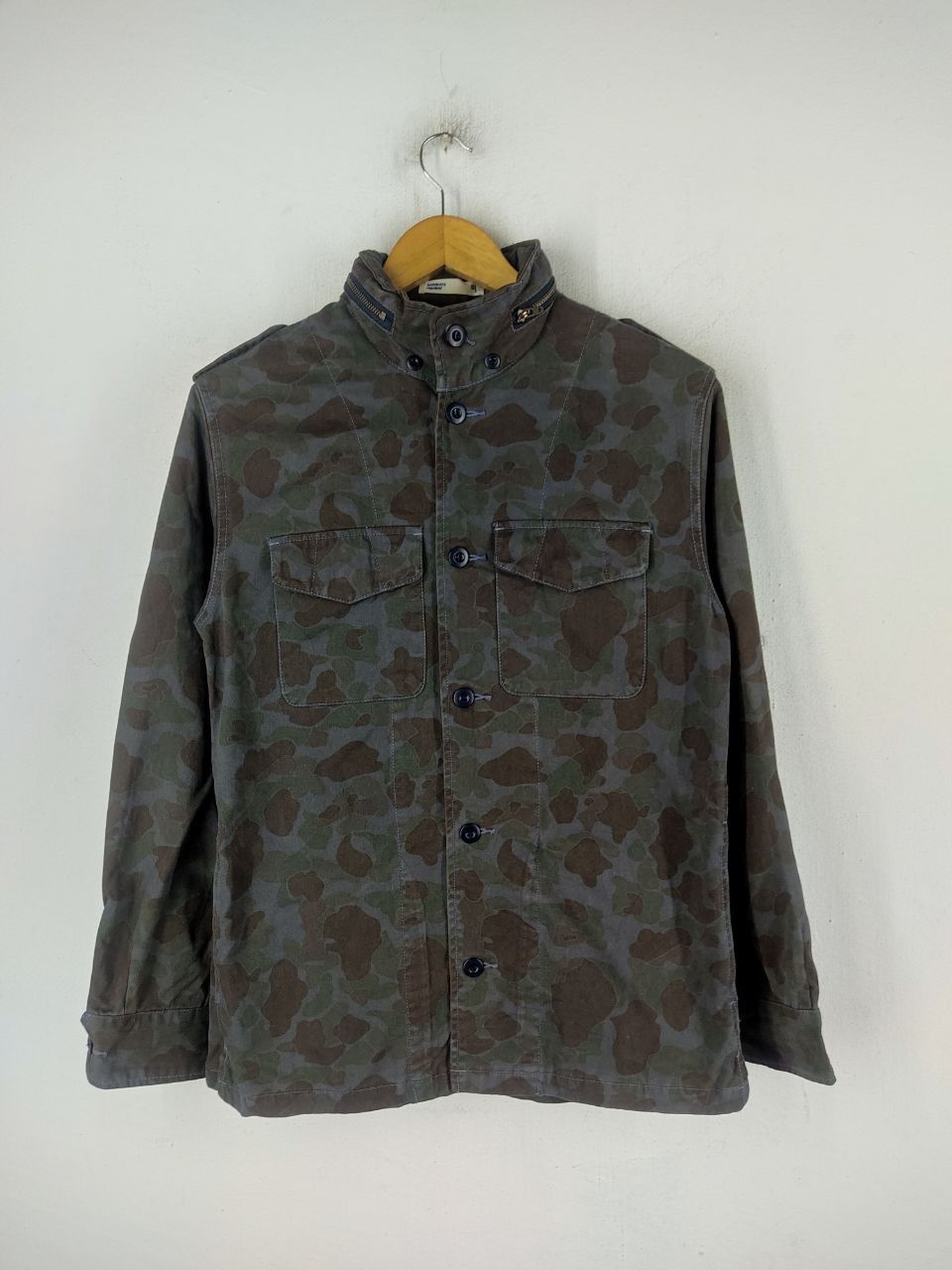 image of Camouflage Jacket By Sevenday Sundays, Men's (Size Medium)