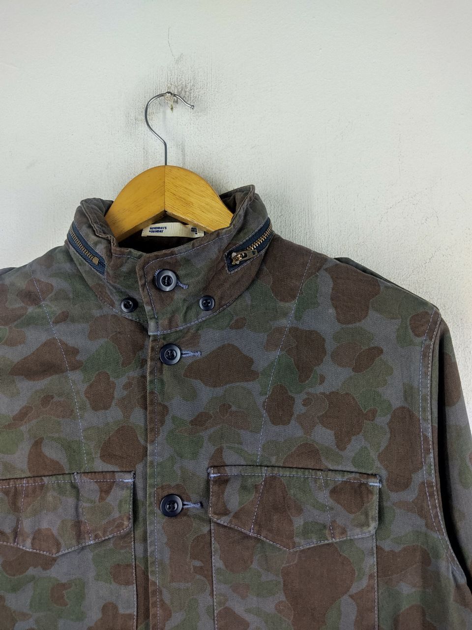 Japanese Brand × Other Camouflage Jacket by Sevenday Sundays Size US M / EU 48-50 / 2 - 5 Thumbnail
