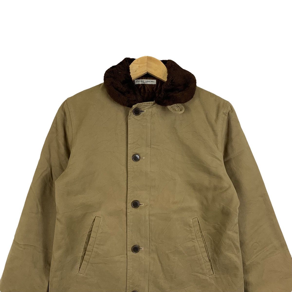 Japanese Brand × United Arrows × Vintage Vintage UNITED ARROWS Tokyo Japanese Brand Bomber Jacket Size US S / EU 44-46 / 1 - 5 Thumbnail