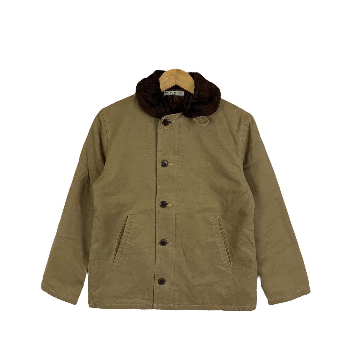 Japanese Brand × United Arrows × Vintage Vintage UNITED ARROWS Tokyo Japanese Brand Bomber Jacket Size US S / EU 44-46 / 1 - 1 Thumbnail