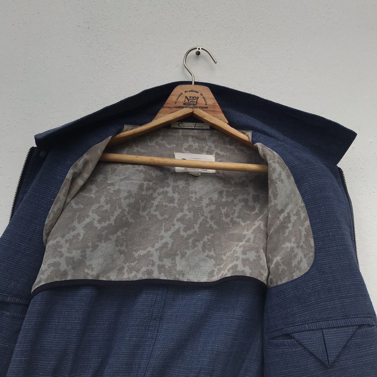Japanese Brand Canvinia-Lozzo Jacket Authentic Style For Sensitive Person Size US XL / EU 56 / 4 - 11 Thumbnail