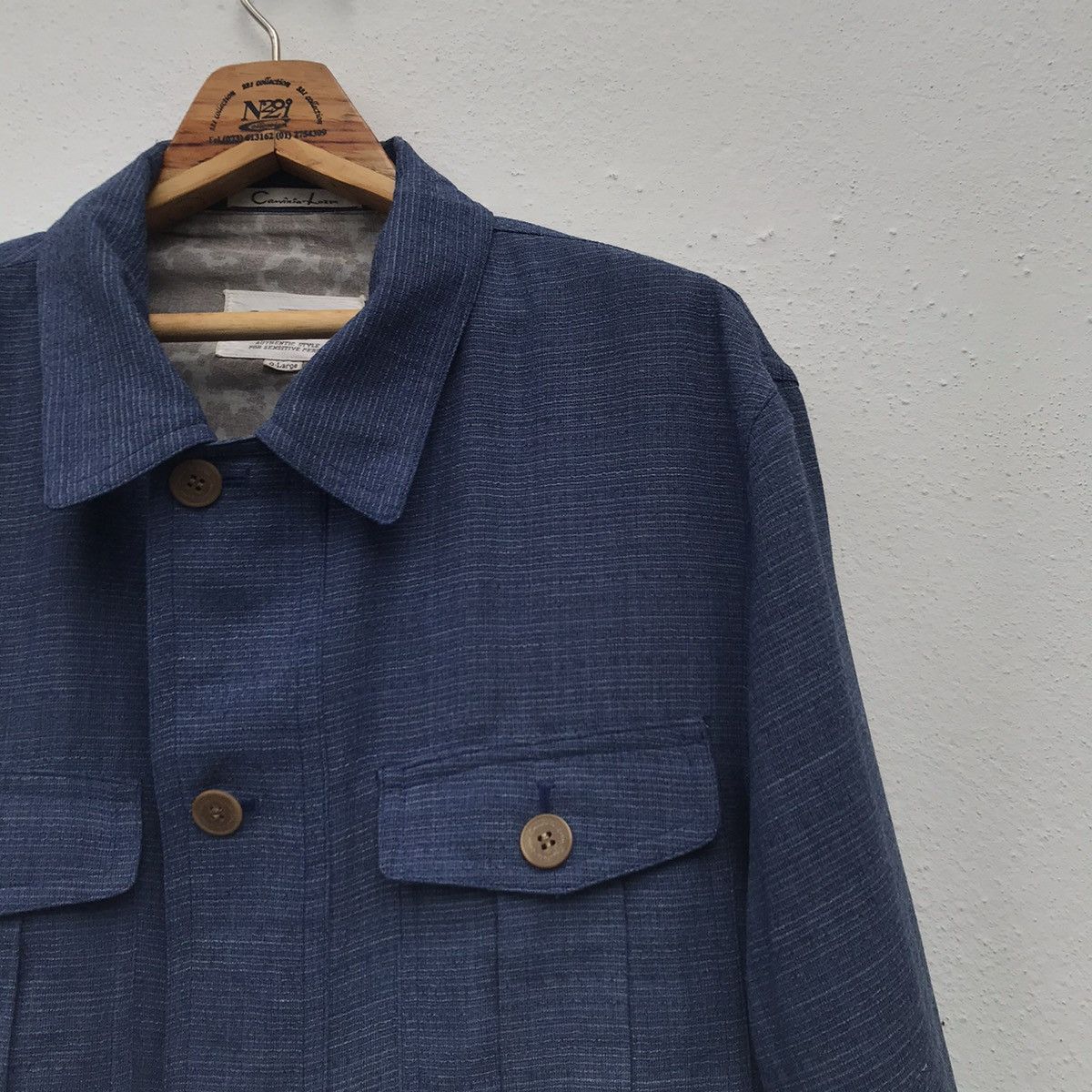 Japanese Brand Canvinia-Lozzo Jacket Authentic Style For Sensitive Person Size US XL / EU 56 / 4 - 3 Thumbnail