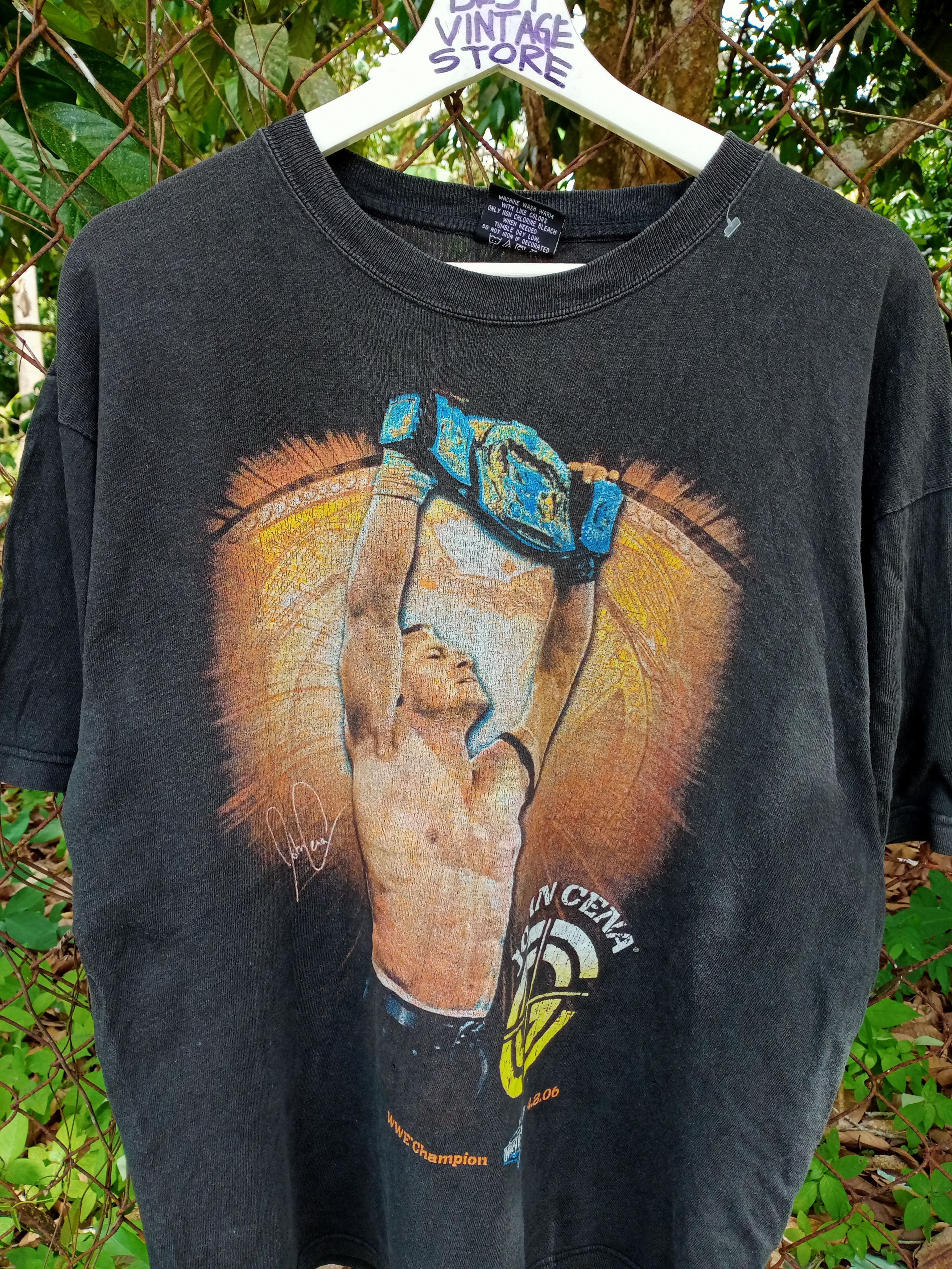 Vintage Vintage JOHN CENA wrestling wwe wwf t-shirt Size US M / EU 48-50 / 2 - 2 Thumbnail
