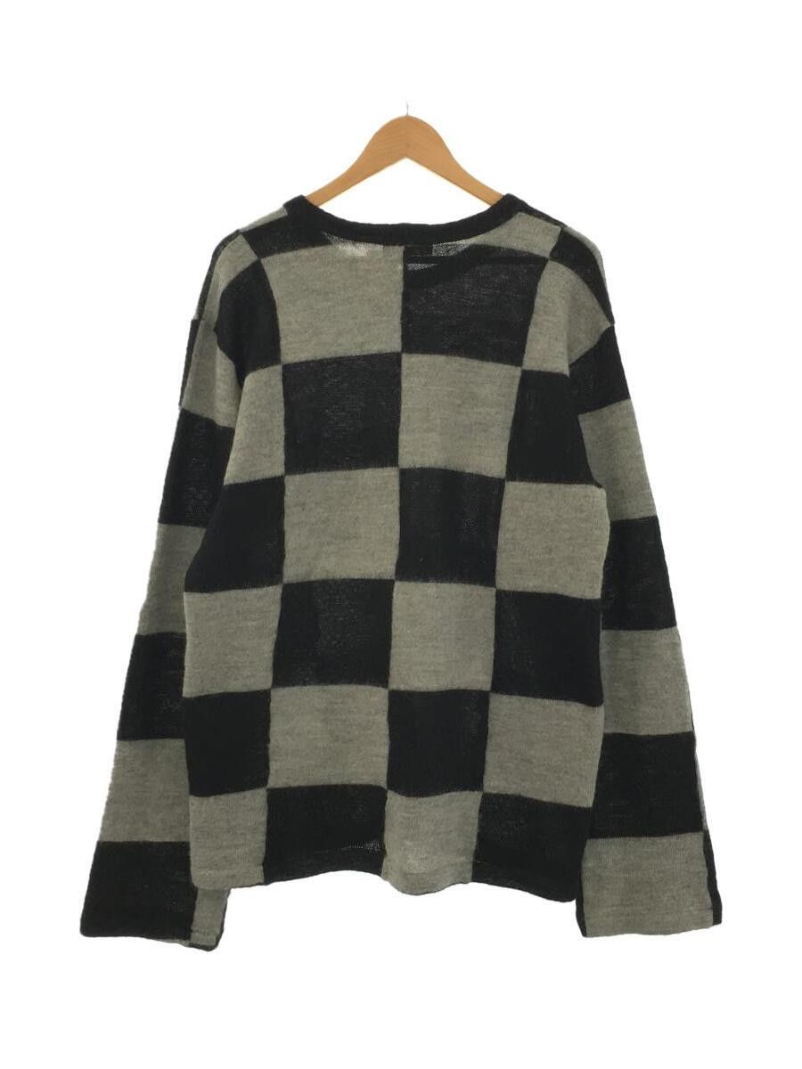 Yohji Yamamoto Pour Homme Alpaca Patchwork Knit Sweater Size US L / EU 52-54 / 3 - 2 Thumbnail