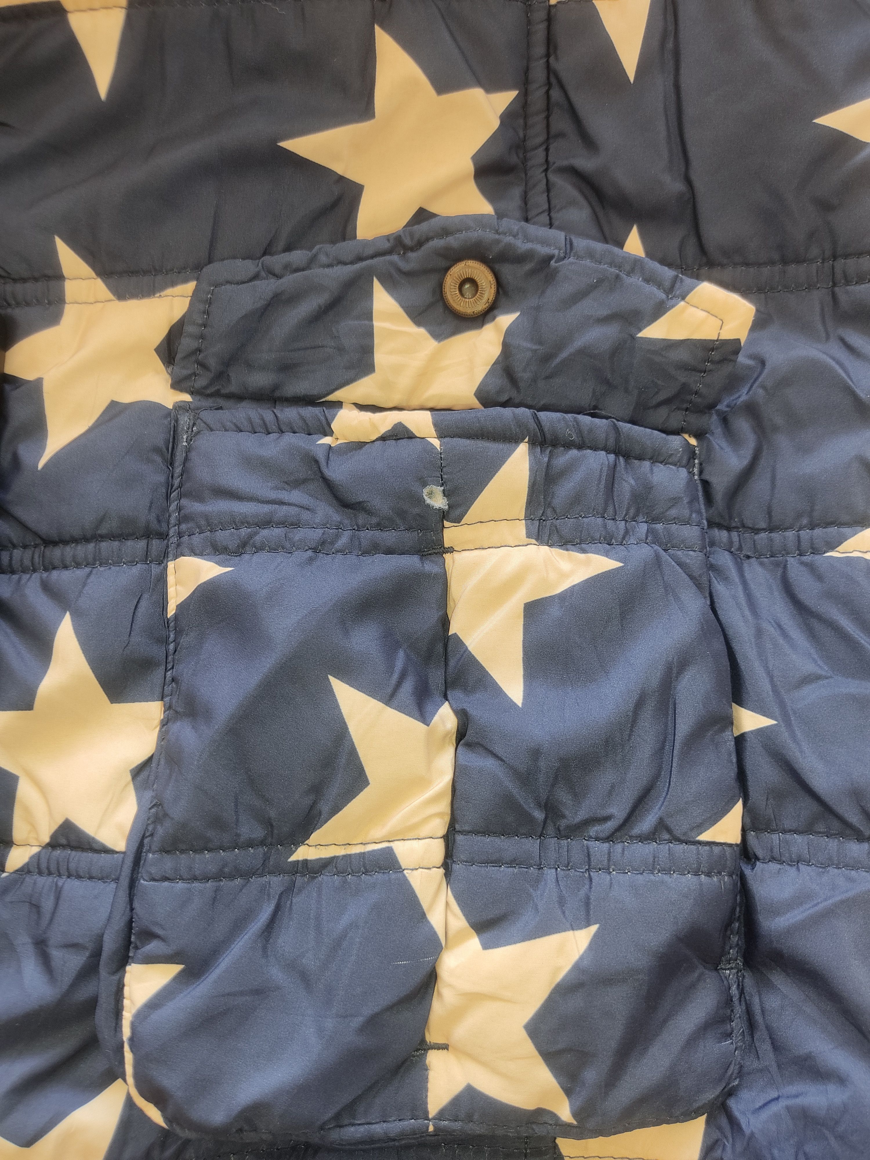 Vintage Rough Jacket American Flag Overprinted Size US M / EU 48-50 / 2 - 7 Thumbnail