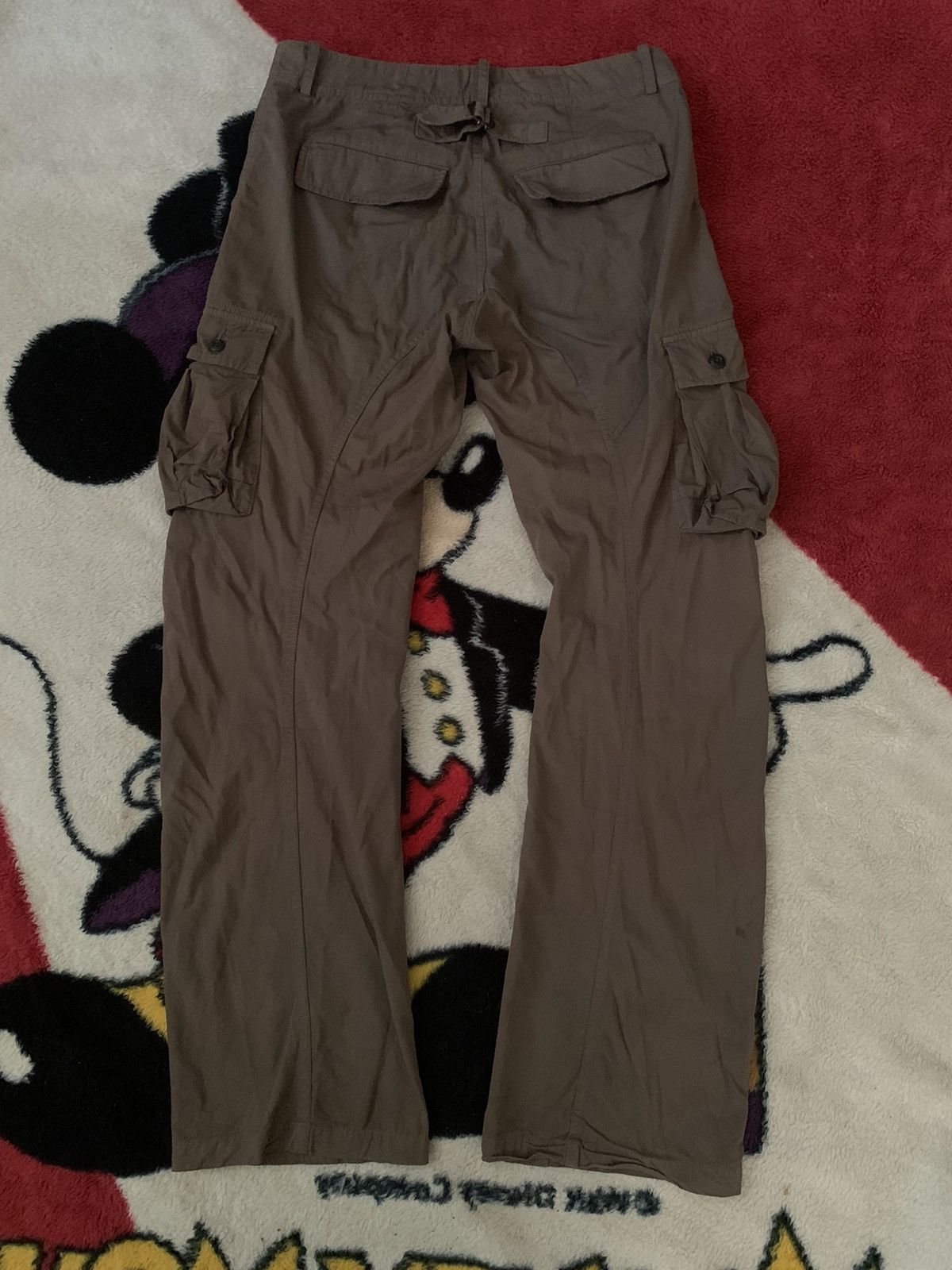 Japanese Brand VINTAGE KATHARINE HAMNETT BUCKLE CARGO MULTI POCKET PANT Size US 32 / EU 48 - 4 Thumbnail