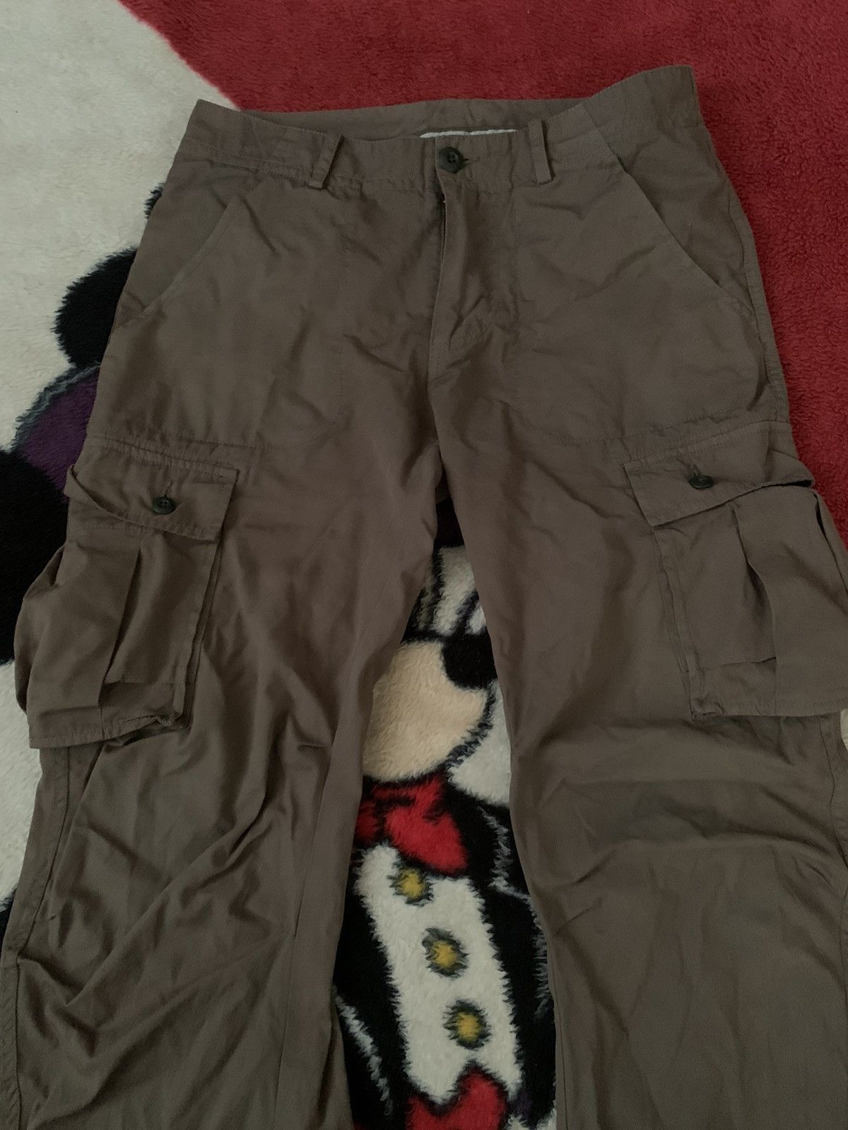 Japanese Brand VINTAGE KATHARINE HAMNETT BUCKLE CARGO MULTI POCKET PANT Size US 32 / EU 48 - 5 Thumbnail
