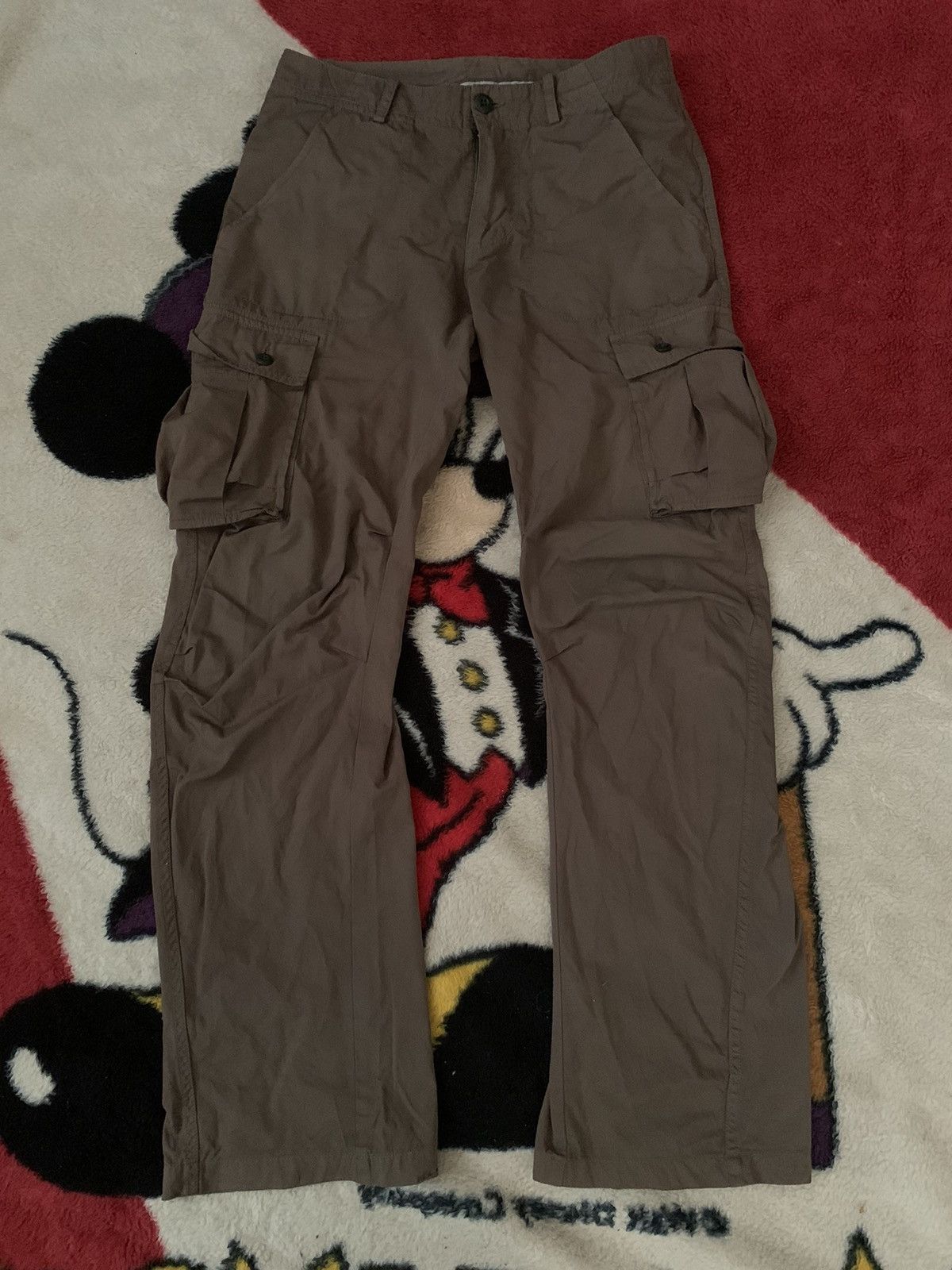 Japanese Brand VINTAGE KATHARINE HAMNETT BUCKLE CARGO MULTI POCKET PANT Size US 32 / EU 48 - 3 Thumbnail