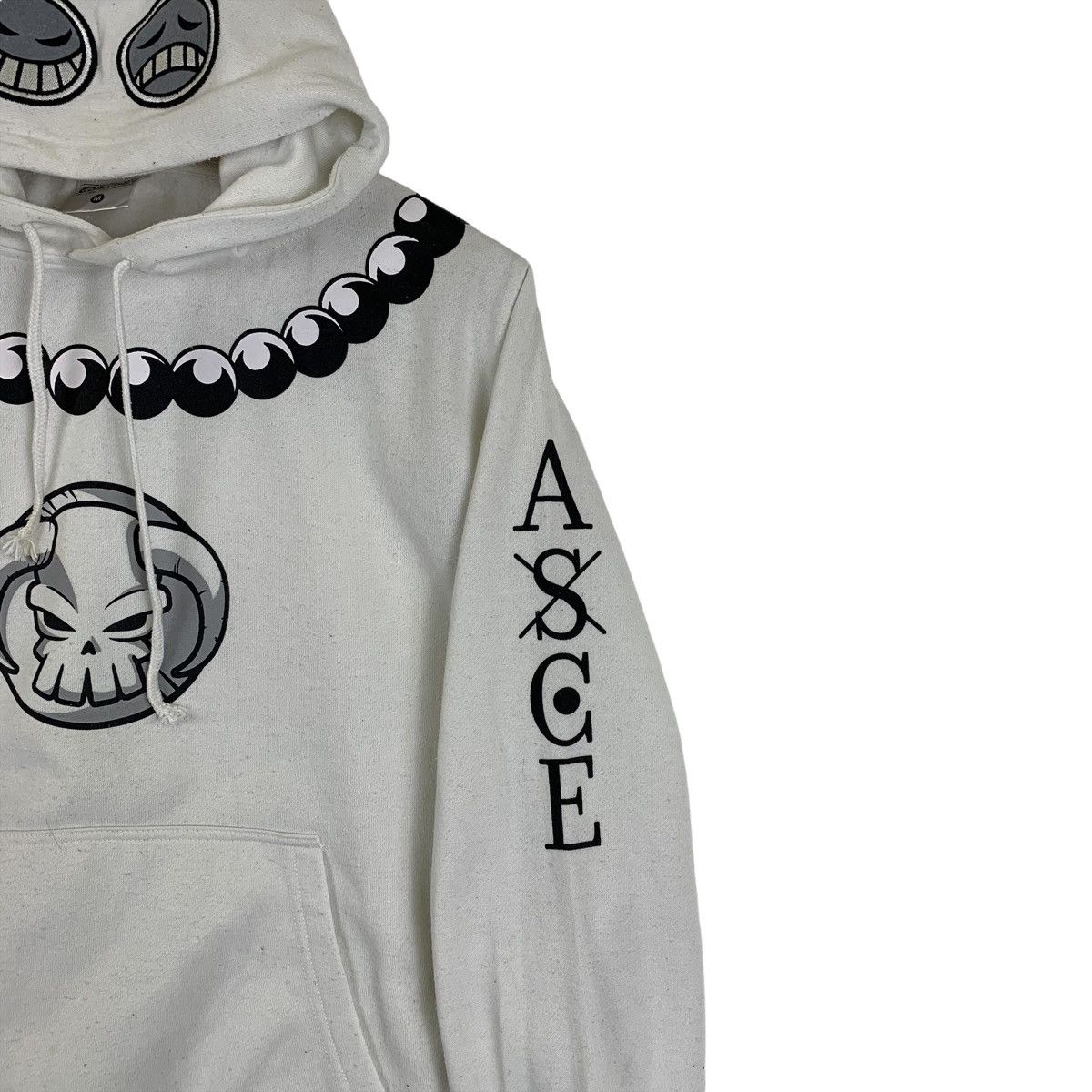 Anime Vintage ONE PIECE Portgas D Ace Japanese Anime Action Hoodie Size US M / EU 48-50 / 2 - 5 Thumbnail