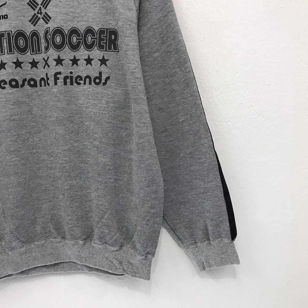 Mizuno × Vintage Mizuno Sweatshirt Crewneck Big Spellout Action Soccer Size US L / EU 52-54 / 3 - 3 Thumbnail