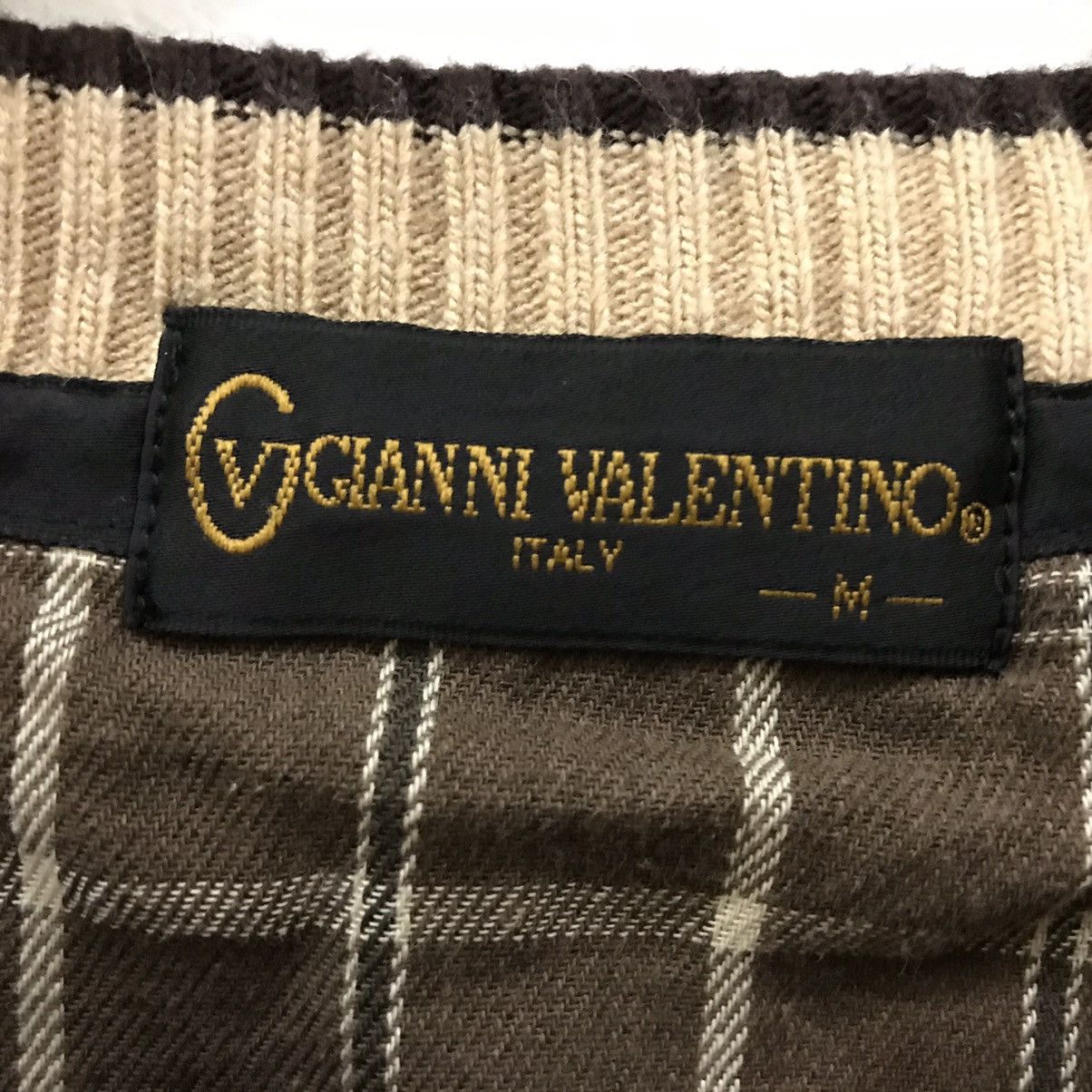 Gianni Valentino × Valentino × Vintage Gianni Valentino Sweatshirt Crewneck Embroidery Logo GV Size US M / EU 48-50 / 2 - 8 Thumbnail