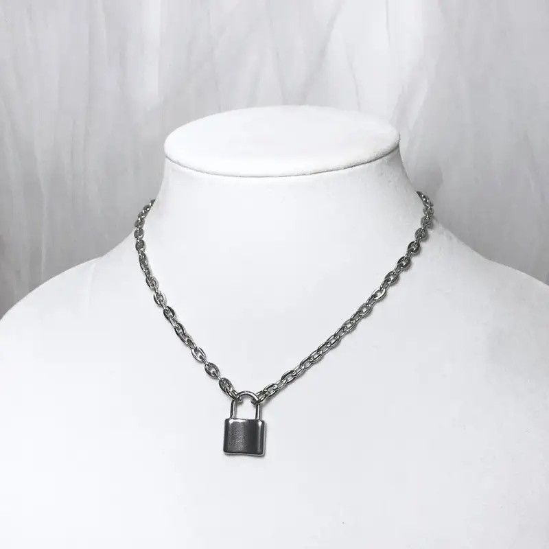 Jewelry × Other Chain with Lock Necklace Size ONE SIZE - 1 Thumbnail