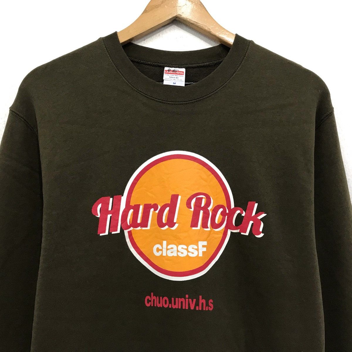 Hard Rock Cafe Hard Rock Sweatshirt Hard Rock ClassF Chuo University Size US M / EU 48-50 / 2 - 2 Thumbnail