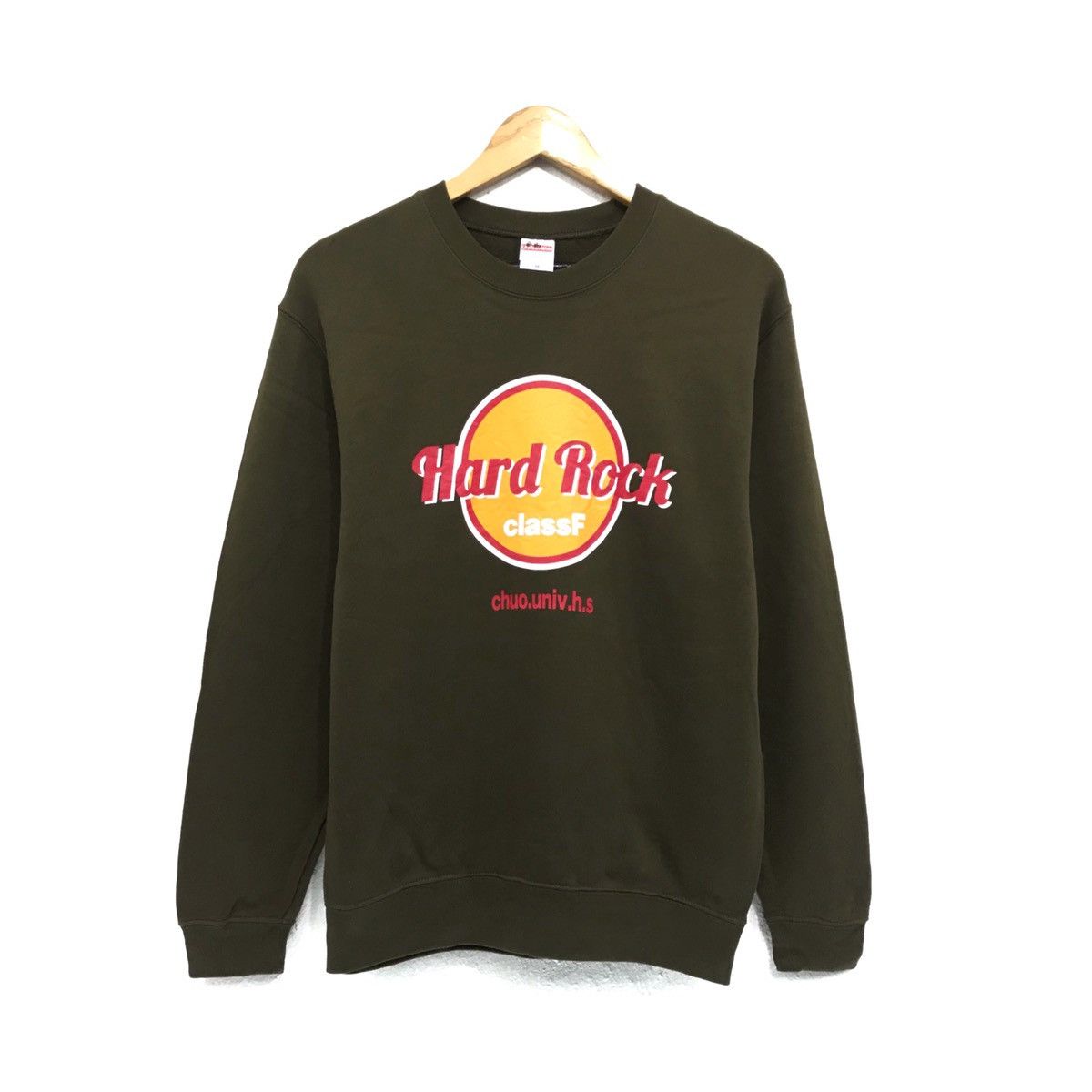 Hard Rock Cafe Hard Rock Sweatshirt Hard Rock ClassF Chuo University Size US M / EU 48-50 / 2 - 1 Thumbnail