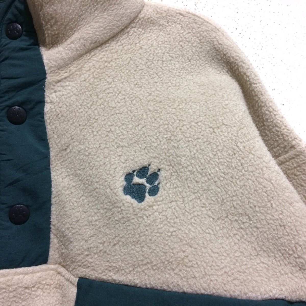 Jack Wolfskin × Polartec Jack Wolfskin Fleece Sweatshirt Jumper Jacket made GERMAN Size US L / EU 52-54 / 3 - 2 Thumbnail