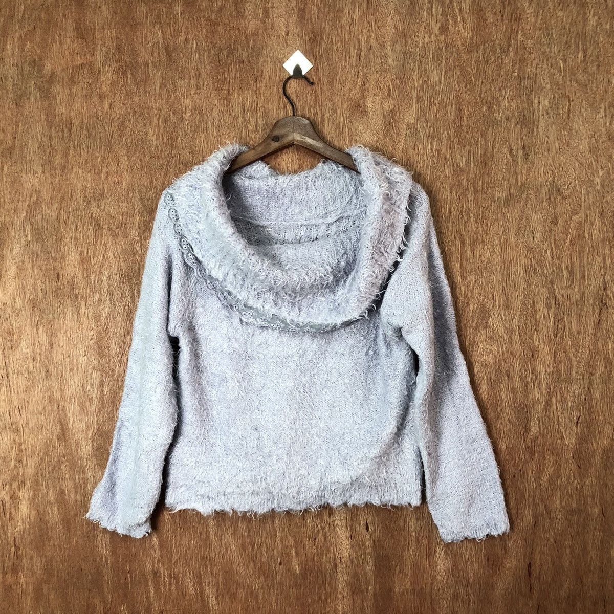 Vintage Axes Femme Shag Shaggy Fur Mohair Knitwear #6551 Size US S / EU 44-46 / 1 - 6 Thumbnail