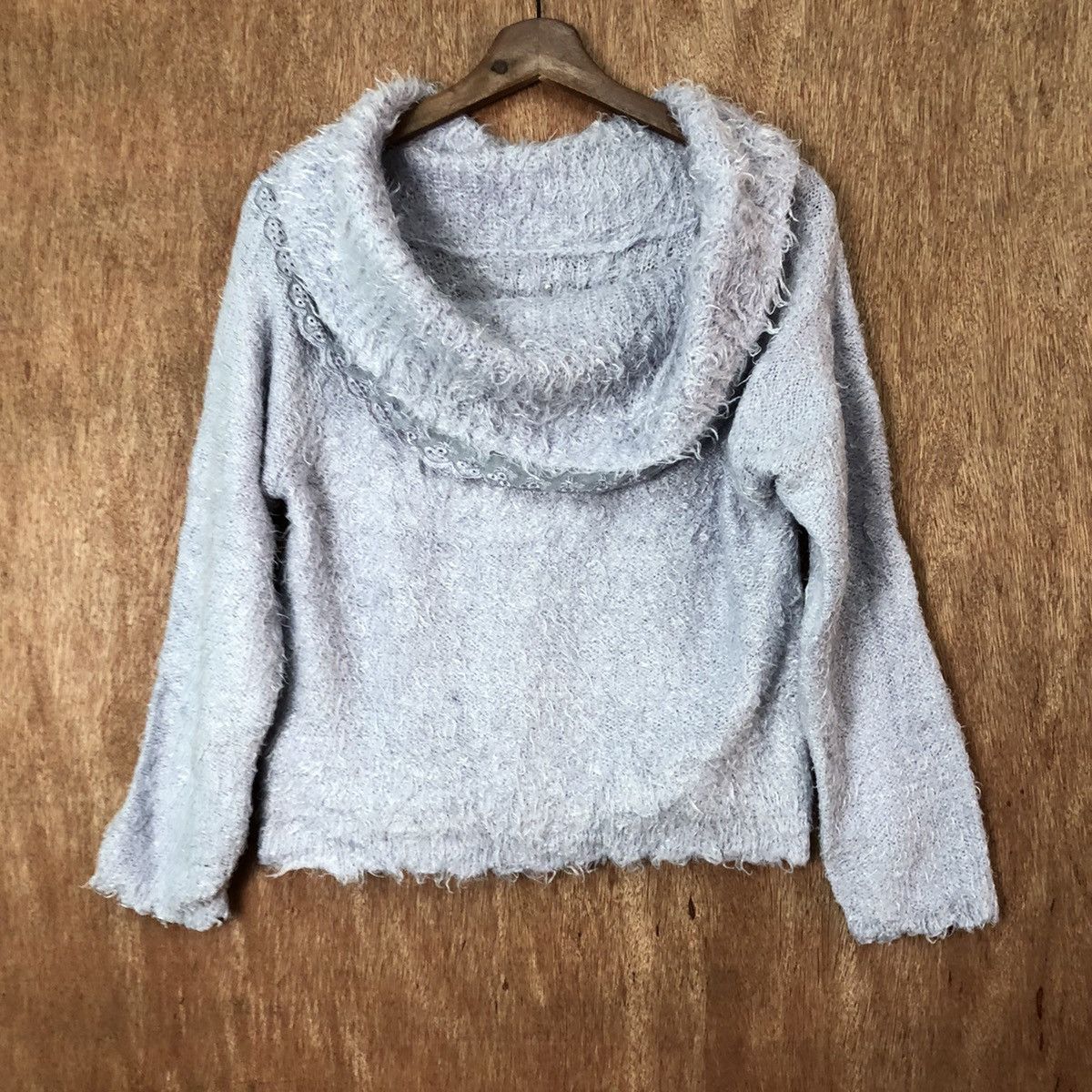 Vintage Axes Femme Shag Shaggy Fur Mohair Knitwear #6551 Size US S / EU 44-46 / 1 - 3 Thumbnail
