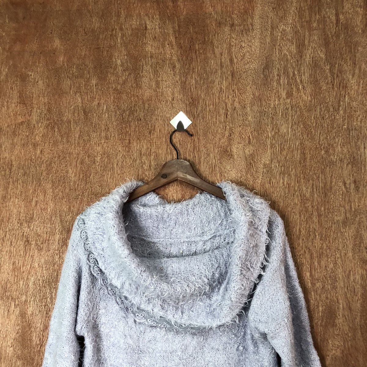 Vintage Axes Femme Shag Shaggy Fur Mohair Knitwear #6551 Size US S / EU 44-46 / 1 - 2 Thumbnail