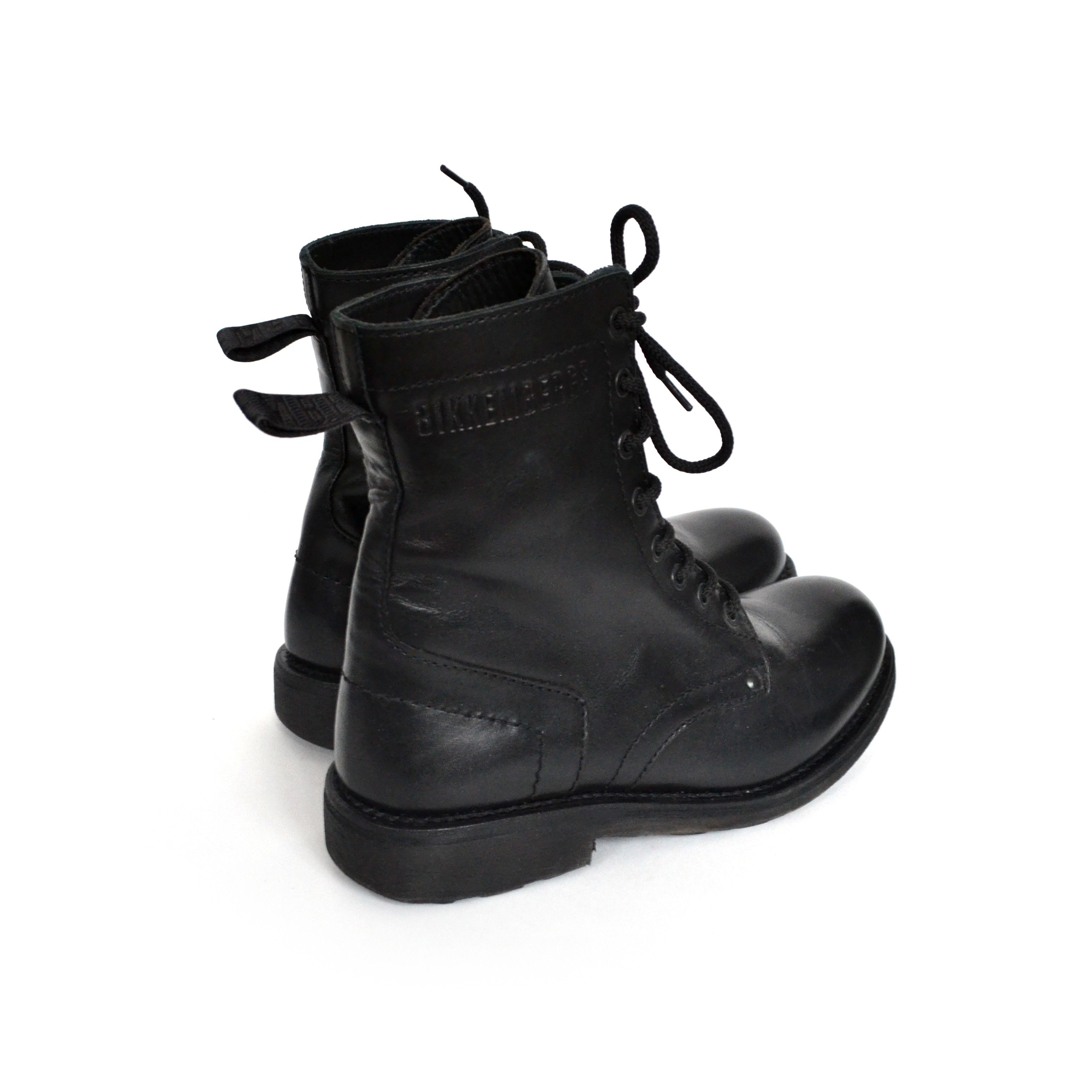 Dirk Bikkembergs Dirk Bikkembergs Boots Shoes Leather Black Lace Vintage Size US 9 / IT 39 - 7 Thumbnail