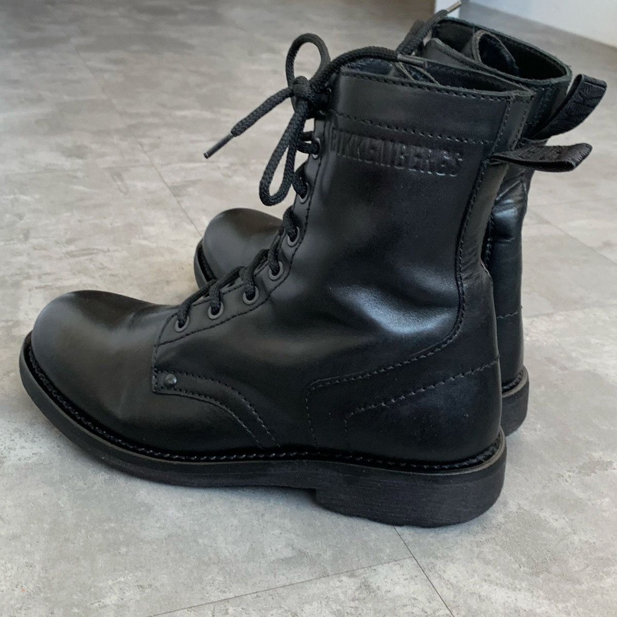 Dirk Bikkembergs Dirk Bikkembergs Boots Shoes Leather Black Lace Vintage Size US 9 / IT 39 - 8 Thumbnail