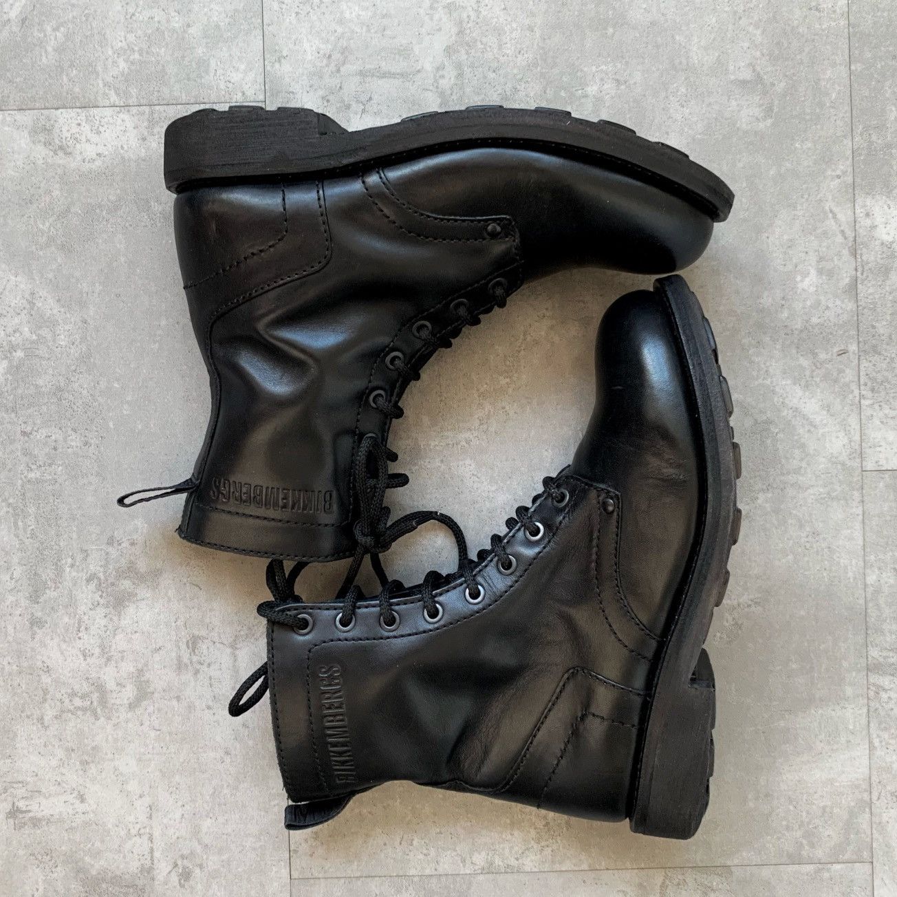Dirk Bikkembergs Dirk Bikkembergs Boots Shoes Leather Black Lace Vintage Size US 9 / IT 39 - 6 Thumbnail