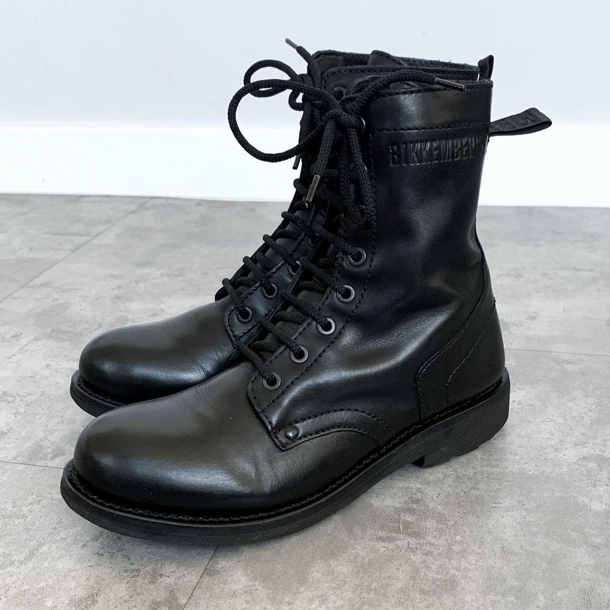 Dirk Bikkembergs Dirk Bikkembergs Boots Shoes Leather Black Lace Vintage Size US 9 / IT 39 - 5 Thumbnail