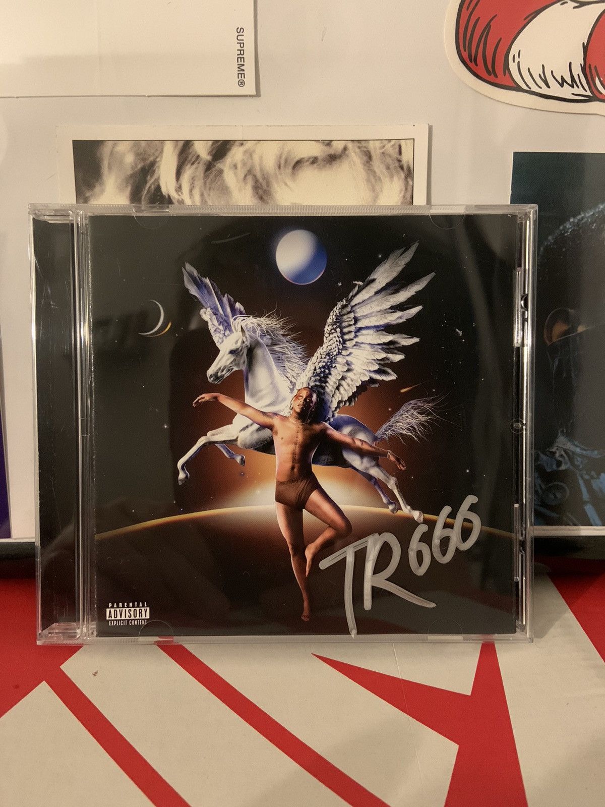 Trippie Redd Pegasus SIGNED CD Size ONE SIZE - 1 Thumbnail