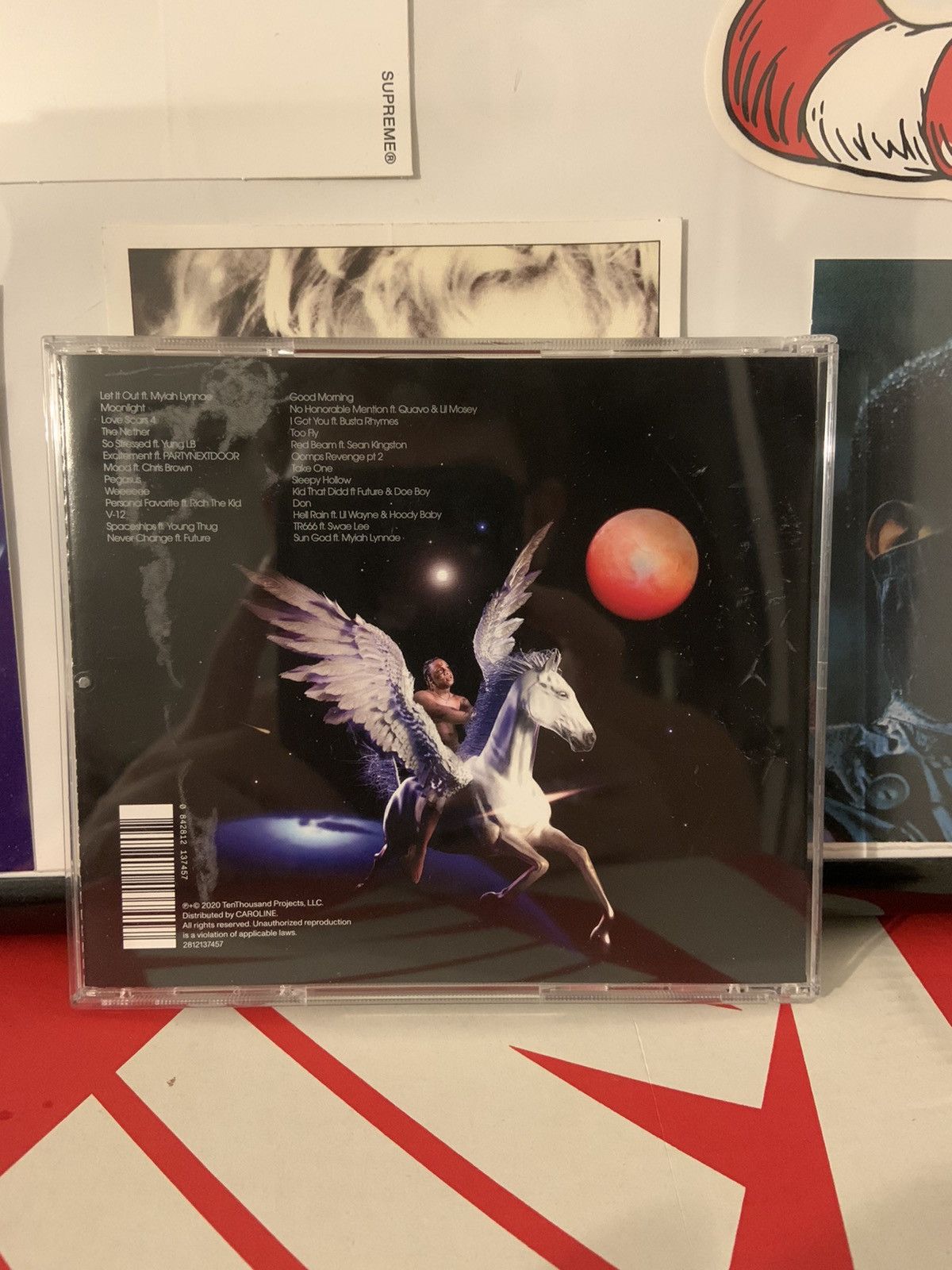 Trippie Redd Pegasus SIGNED CD Size ONE SIZE - 2 Thumbnail