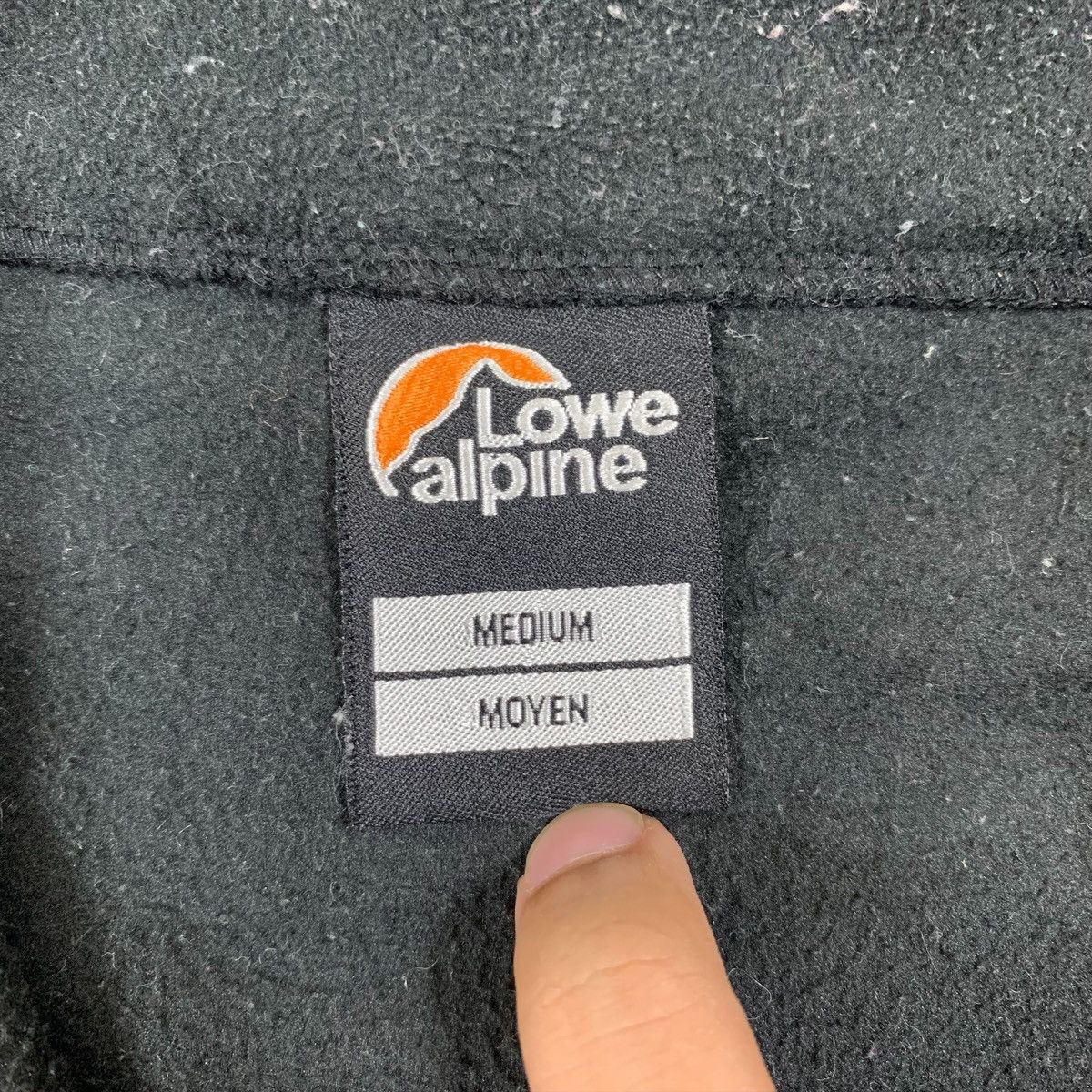 Vintage Vintage LOWE ALPINE Outdoor Sportswear Fleece Zipper Sweater Size US M / EU 48-50 / 2 - 6 Thumbnail