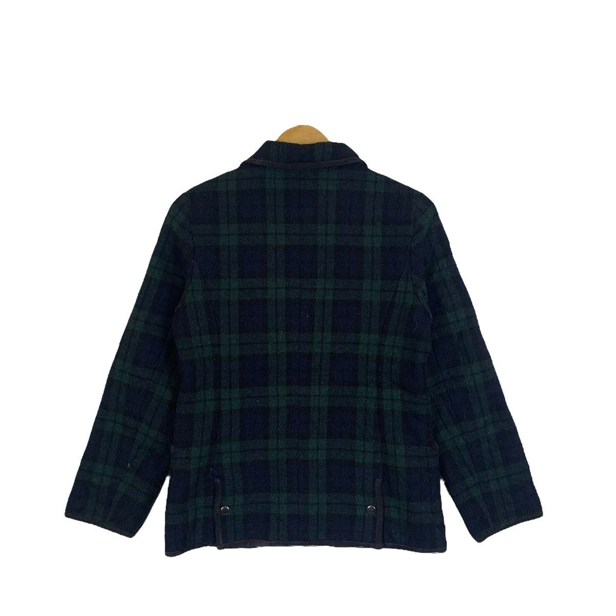 Japanese Brand × SHIPS × Vintage SHIPS Japanese Brand Tartan Fully Button Quilted Jacket Size US M / EU 48-50 / 2 - 2 Thumbnail