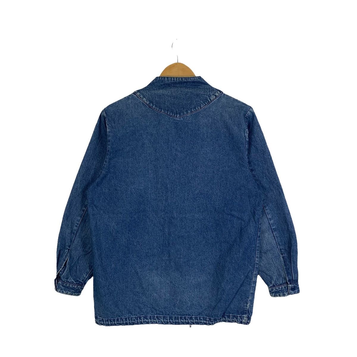 Vintage Vintage BRITTANIA Casualwear Fully Button Denim Jeans Jacket Size US S / EU 44-46 / 1 - 2 Thumbnail