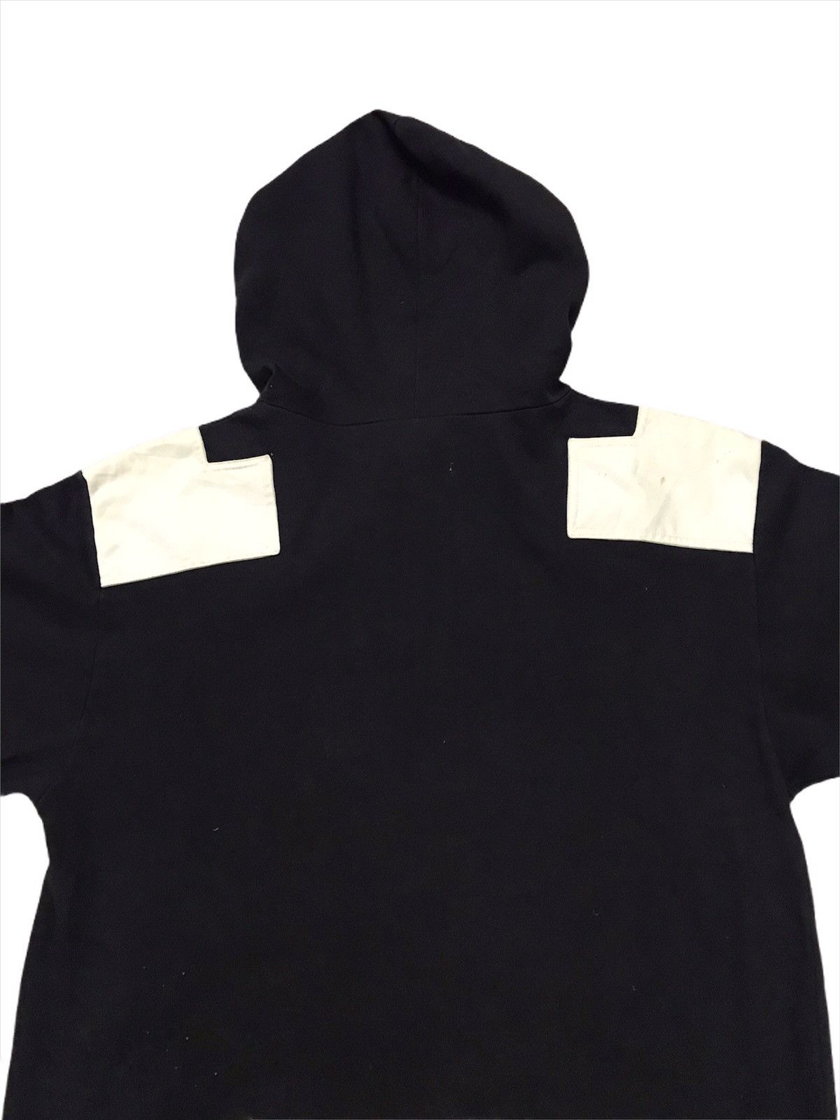 agnes b. Vintage Agnes.B Homme Paris Patchwork Pullover Hoodie Size US L / EU 52-54 / 3 - 6 Thumbnail